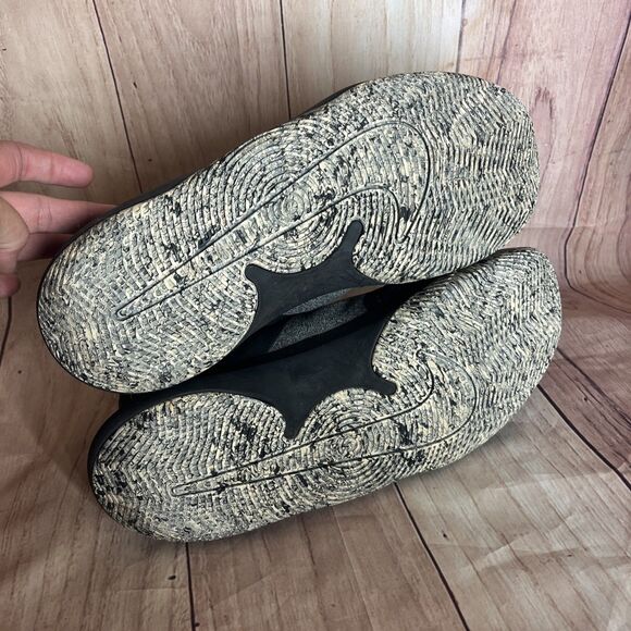 Nike Mens Air Precision 2 AA7069-090 Black Gold White Sneakers Shoes Size 13 - Picture 10 of 16